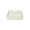 Cheung's Labai Shagreen Mirrored Tray Silver - 4 of 4