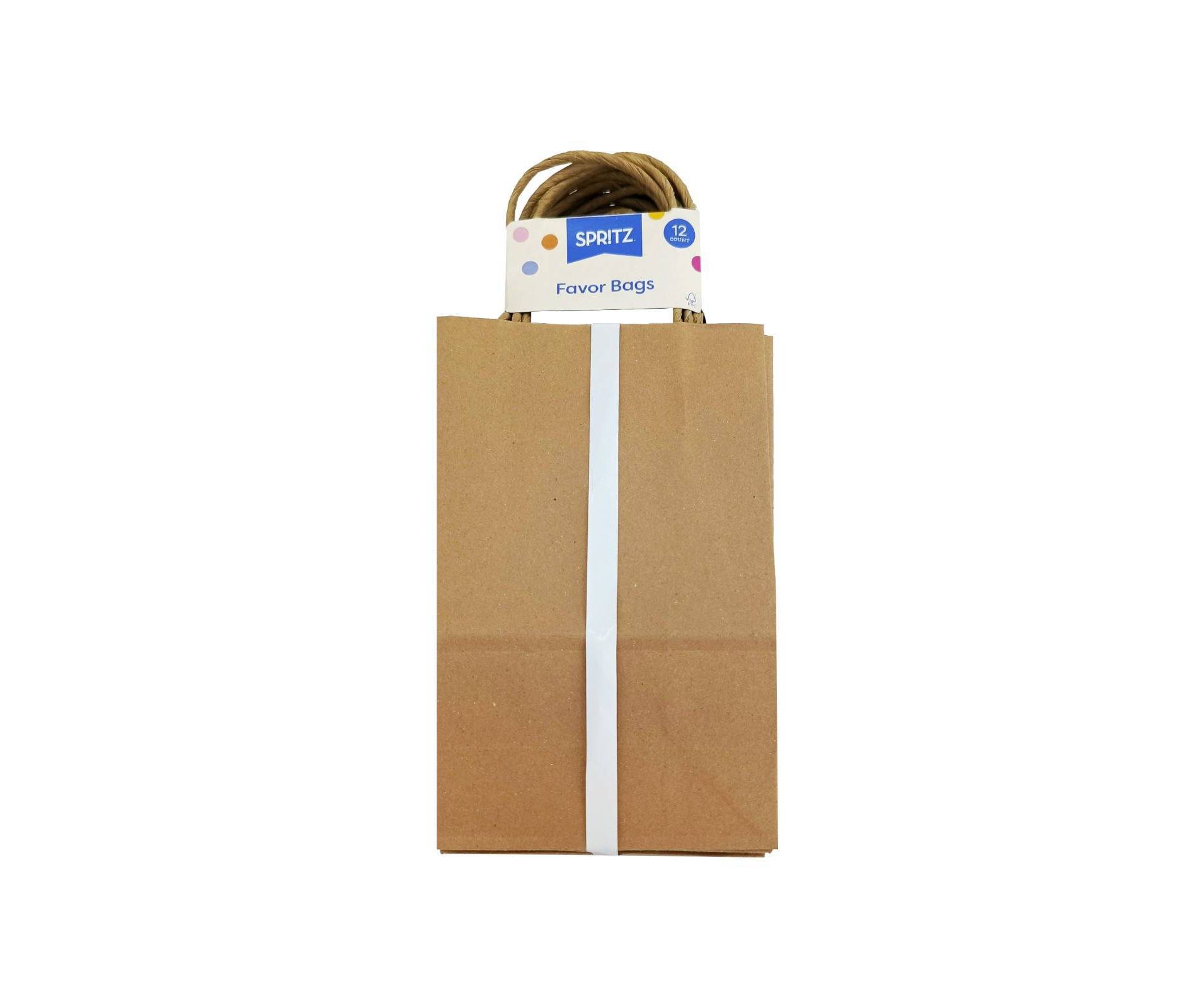 12ct Paper Favor Gift Bag - Spritz™