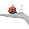Old World Christmas Blown Glass Ornament for Christmas Tree, Auburn Baseball Cap - 3 of 4