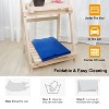 iMountek"Pressure Activated Gel Cooling Mat for Pets – Portable, Self-Cooling Bed for Crates, Cars & More"Blue - 4 of 4