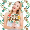Big Dot of Happiness Tropical Luau - Banner and Photo Booth Decorations - Hawaiian Beach Party Supplies Kit - Doterrific Bundle - 2 of 4