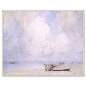 Art Remedy The South Strand by Emil Carlsen Classic Landscape and Portrait Wall Art Framed - 1 of 4