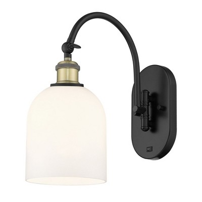 Innovations Lighting Bella 1 - Light Sconce in  Black Antique Brass