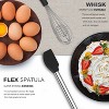 Aoibox 33-Piece Silicone Kitchen Utensil Set with Stainless Steel Handles for Nonstick Cookware, Includes Spatulas, Spoons, Tongs,Ladle,Whisk,and More - 4 of 4