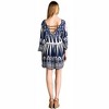 Women's Geometric Mini Dress - Velzera - 3 of 4