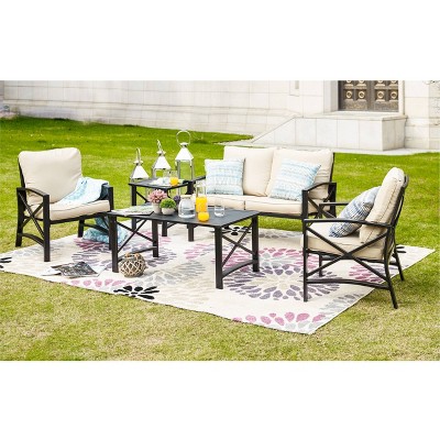 5pc Loveseat Patio Conversation Set - Patio Festival