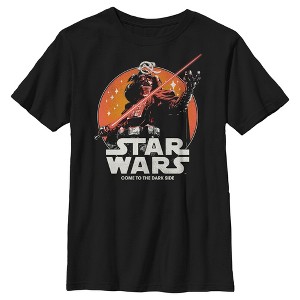 Boy's Star Wars: Visions Retro Anime Darth Vader T-Shirt - 1 of 4