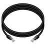 Monoprice Cat6 Ethernet Patch Cable - 7 Feet - Black | Snagless RJ45, Stranded, 550MHz, UTP, Pure Bare Copper Wire, 24AWG, Outdoor Rated - 4 of 4