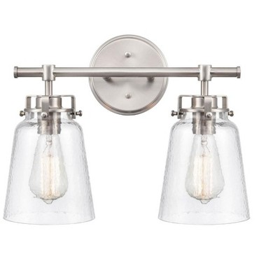 Millennium Lighting Amberose 2 - Light Vanity in  Brushed Nickel