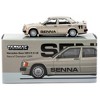 Mercedes-Benz 190 E 2.3-16 #11 Ayrton Senna Winner "Race of Champions" (1984) "Global64" 1/64 Diecast Model by Tarmac Works - 4 of 4