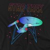 Star Trek Neon Trek Adult T-Shirt Black - 2 of 4