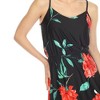 Women's Floral Strap Maxi Dress with Side Slit and Pockets - White Mark - 4 of 4