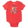 Harry Potter Gryffindor Hufflepuff Ravenclaw Baby Bodysuit Pants and Hat 3 Piece Outfit Set Newborn to Infant - 3 of 4