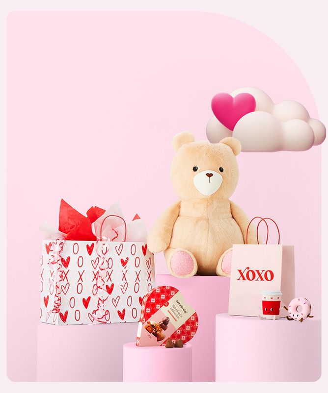 Valentines day best sale teddy bear target