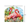 Briarwood Lane Spring Art Sign 8.25x10.25 Flamingo Pair For Spring Art Sign - 2 of 4