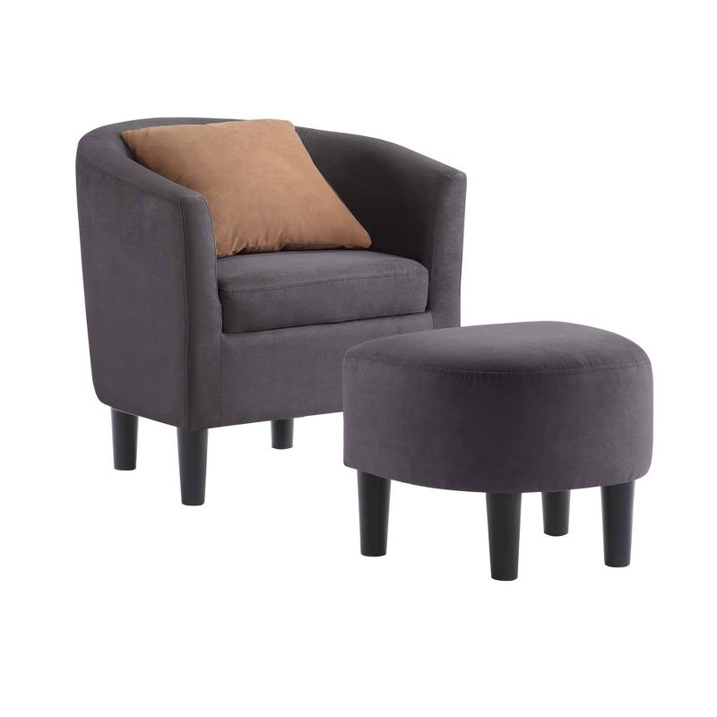 Take a Seat Churchill Accent Chair with Ottoman - Breighton Home, 4 of 12