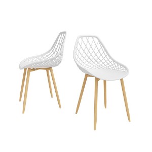 2pk Kurv Dining Chair - Jamesdar - 1 of 4