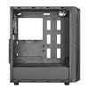 SilverStone Technology FARA B1 RGB, Tempered Glass, Mid-Tower ATX case with RGB Fans, SST-FAB1B-RGB, Black/Glass/RGB - 3 of 4