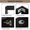 NicBex 16" Modern Bathroom Vanity Cabinet with Ceramic Sink,Freestanding Cabinet with Soft Close Doors for Bathroom,1.38"Pre-drilled Faucet - 2 of 4