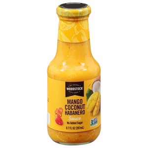 Woodstock - Sauce - Mango Coconut Habanero - CS of 12 - 9.7 fl oz - 1 of 1