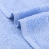 Unique Bargains Cotton Highly Absorbent Quick Drying Bathroom Hand Towel 13" x 30" 2 Pcs - image 4 of 4