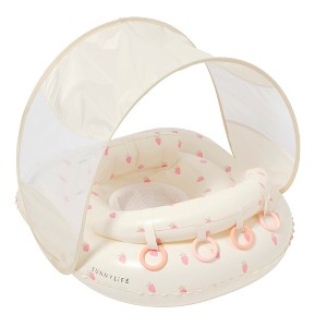 Sunnylife Interactive Baby Float - Strawberry Sunshine Pink - Inflatable - 1 of 4