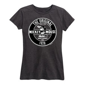 Women's - Disney - Mickey Mouse Original Badge Short Sleeve Graphic T-Shirt - 1 of 4