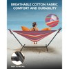 Mastgoal Brazilian Hammock with Adjustable Stand- Stylish Hammock Bed w/Storage Bag, 600lb Capacity - 4 of 4