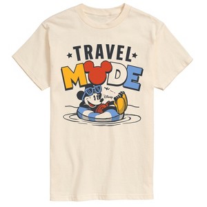 Men's - Disney - Travel Mode Mickey Short Sleeve Graphic T-Shirt - 1 of 4
