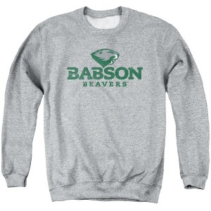 Babson College Official Distressed Primary Adult Crewneck Sweatshirt - 1 of 4