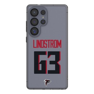 NFL Atlanta Falcons Players Game Tactic Clear Cell Phone Case for Samsung Galaxy - 1 of 4