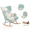 Bella Depot Gwendolyn‌ Morden Fabric Rocking Chair - 3 of 4