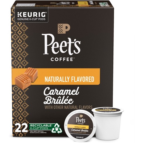Peet's Coffee Caramel Brûlée Medium Roast - Keurig K-Cup - 22ct/7.3oz - image 1 of 3