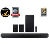SAMSUNG Q990D 11.1.4ch Soundbar with Wireless Dolby Atmos Audio, Rear Speaker - 2 of 4