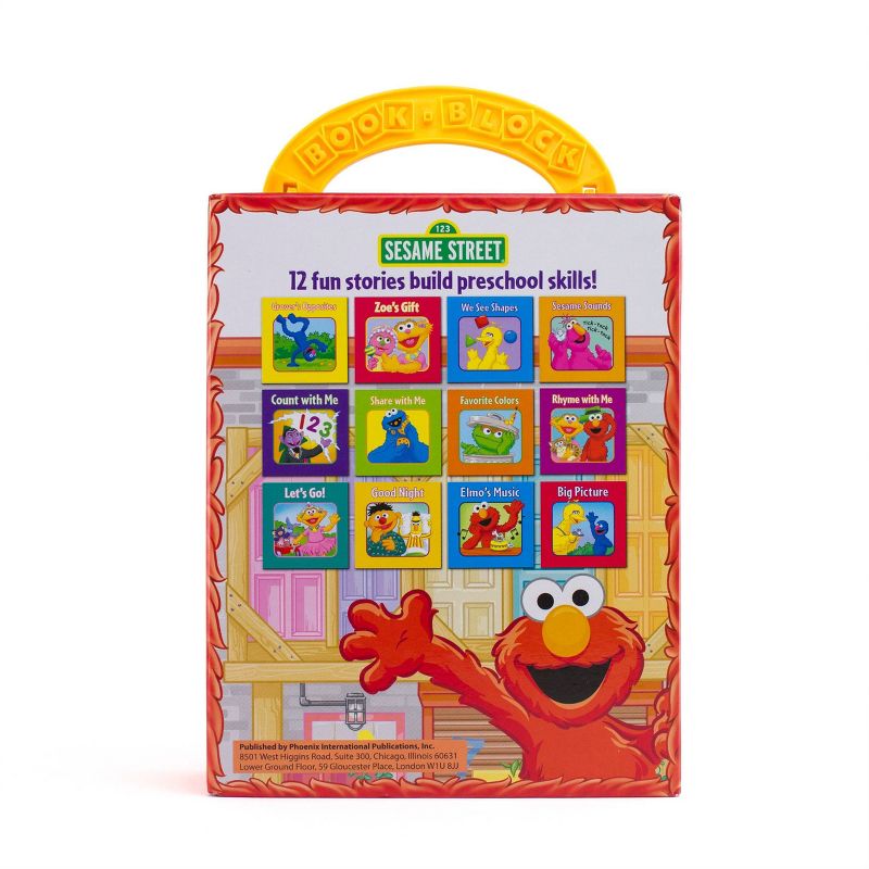 Sesame Street My First Library 12 Board Book Block Set - by Phoenix (Hardcover), 4 of 7