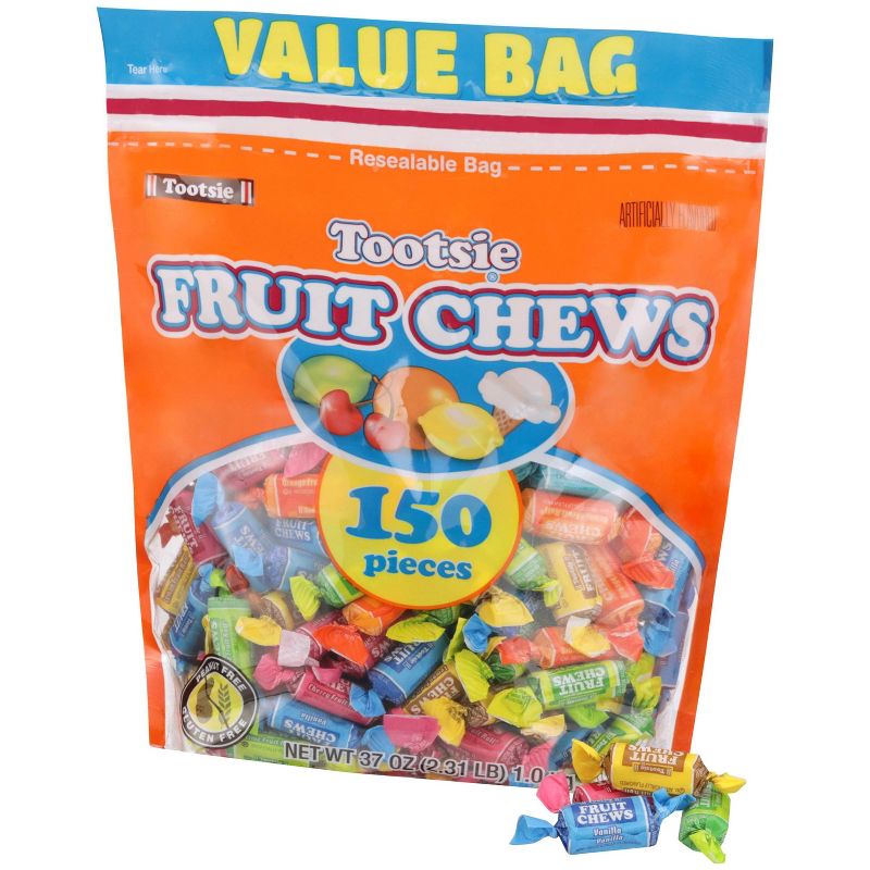Tootsie Fruit Chews Candy Standup Bag &#8211; 37oz, 4 of 7
