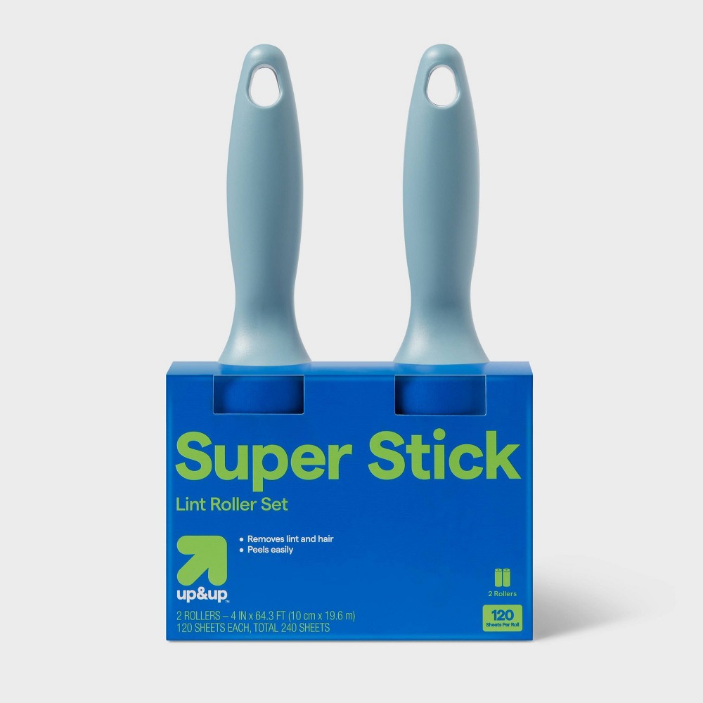 Super Stick Lint Roller Set - 2ct - up&up™