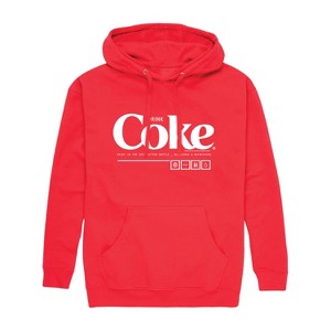 Men's - Coca-Cola - Drink Coke Enjoy Graphic Fleece Pullover Hoodie - 1 of 4
