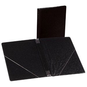 Marlo Plastics Choral Folder 7-3/4 x 11 With 7 Elastic Stays and 2 Clear, Flat, Diagonal Internal Pockets - 1 of 1