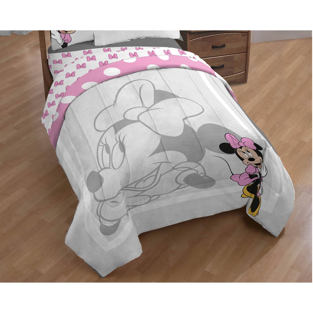 Photos - Duvet Minnie Mouse Twin Comforter