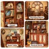 Hands Craft DIY Bookend Puzzle The Secret Rhythm: Miniature House Kit, Craft Activity for Tweens, Includes Light & Tweezers - 4 of 4