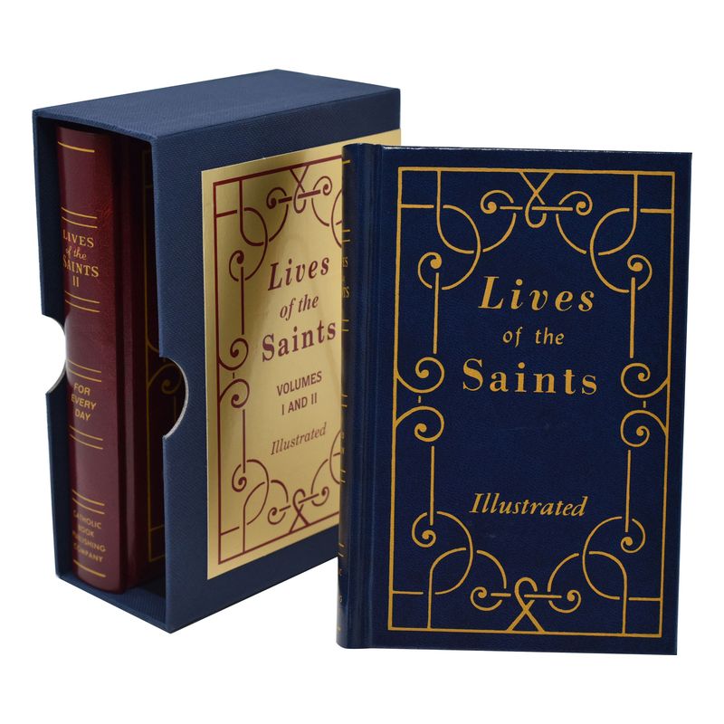 Lives of the Saints Boxed Set - Large Print by  H Hoever & Thomas J Donaghy (Hardcover), 1 of 2