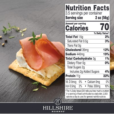 Hillshire Farms Reserve Maple Glazed Ham - 7oz