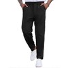 COOFANDY Men's Casual Pants Relaxed Fit Flat Front Expandable Waist Chino Slack Trousers - 3 of 4