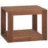 vidaXL Bathroom Cabinet Natural Wood Solid Teak Wood Medium Modern - 2 of 4