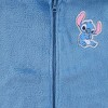 Disney Lilo and Stitch Girls Zip Up Wubby Fleece Hoodie with Ears for Big Kids - 3 of 4