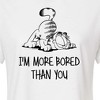 Women's - Garfield - More Bored Than You Cropped Graphic T-Shirt - 2 of 4