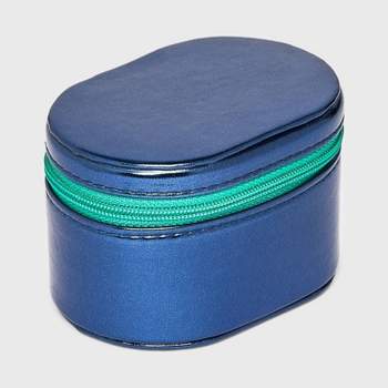 Small Pill Shaped Case Jewelry Box - A New Day™