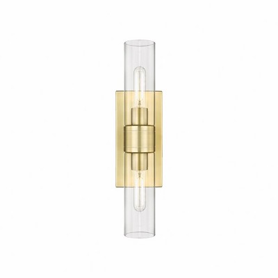 Ballston Urban - 2 Light Bath Vanity In Art Deco Style-3 Inches Tall and 18 Inches Wide