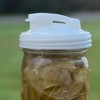 reCAP Mason Jar Pour Lid with Foldout Carry Loop, Wide Mouth with Leak-Proof Seal, USA Made - 3 of 4